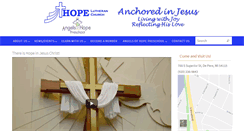 Desktop Screenshot of hopedepere.org